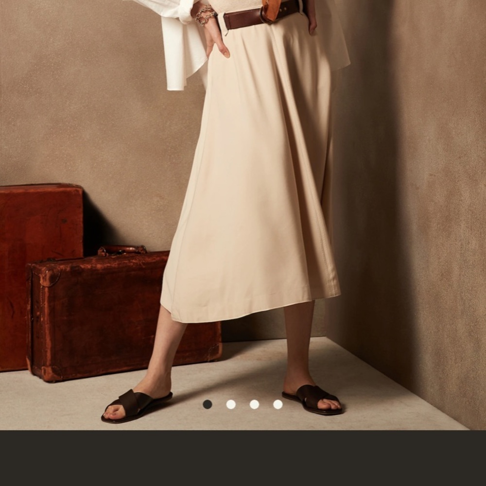 Banana Republic Factory Tie Waist Pocket Skirt.